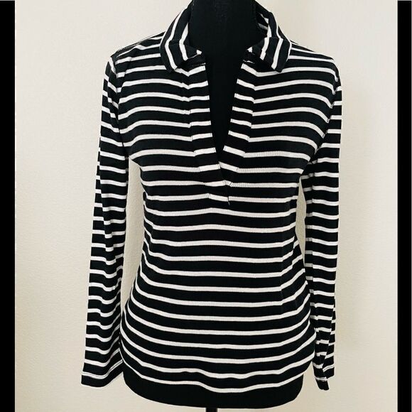 J. Crew Tops - NWT J.Crew Ribbed Polo T-Shirt